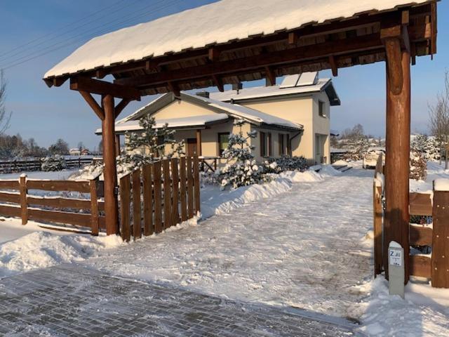 Vila Na Skraju Puszczy Hajnówka Exteriér fotografie